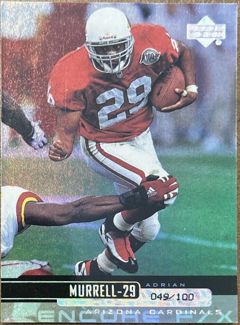 Adrian Murrell #2 Football Cards 1999 Upper Deck Encore