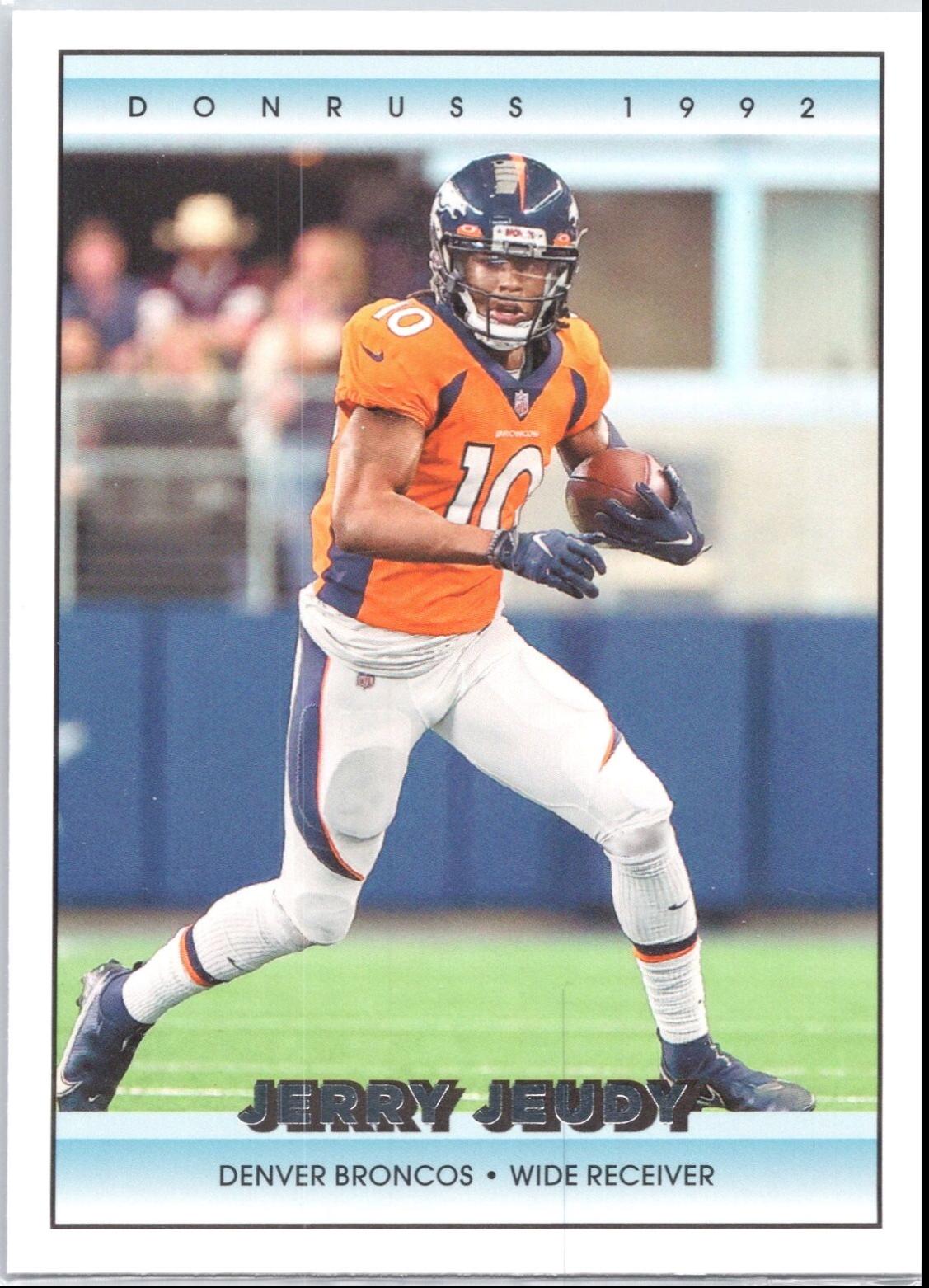 Jerry Jeudy #29 Football Cards 2022 Panini Donruss Retro 1992