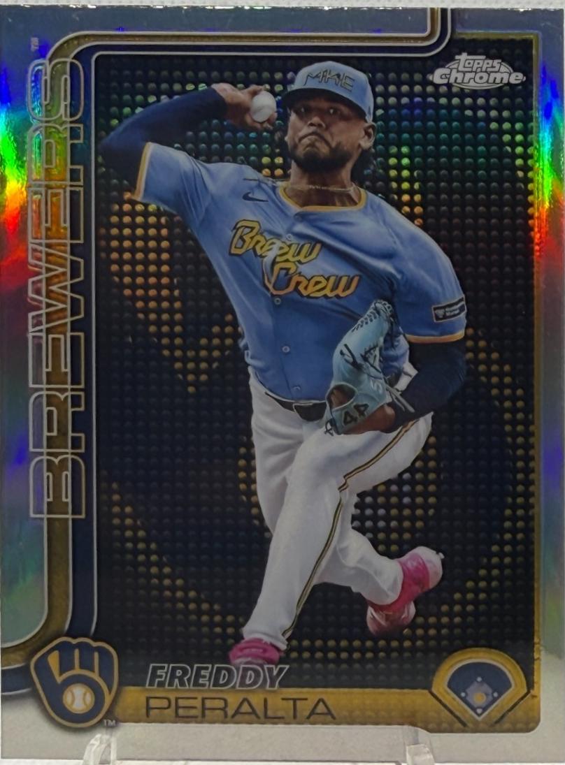 Freddy Peralta [Lightboard Logo Variation] #95