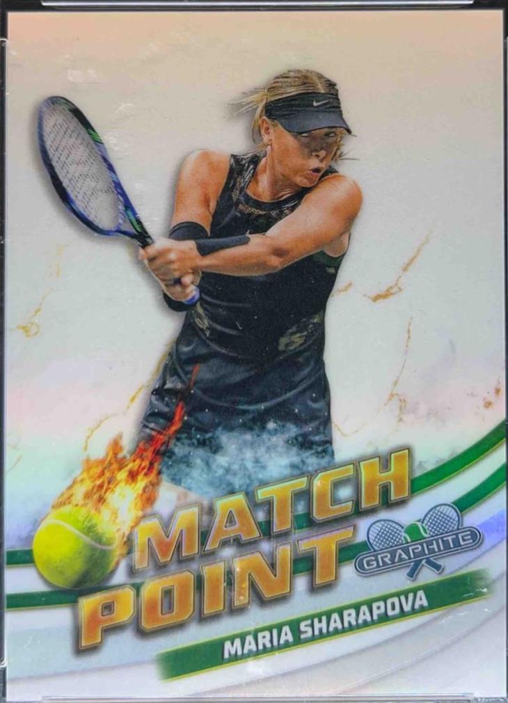 Maria Sharapova #MP-MSA Tennis Cards 2024 Topps Graphite Match Point