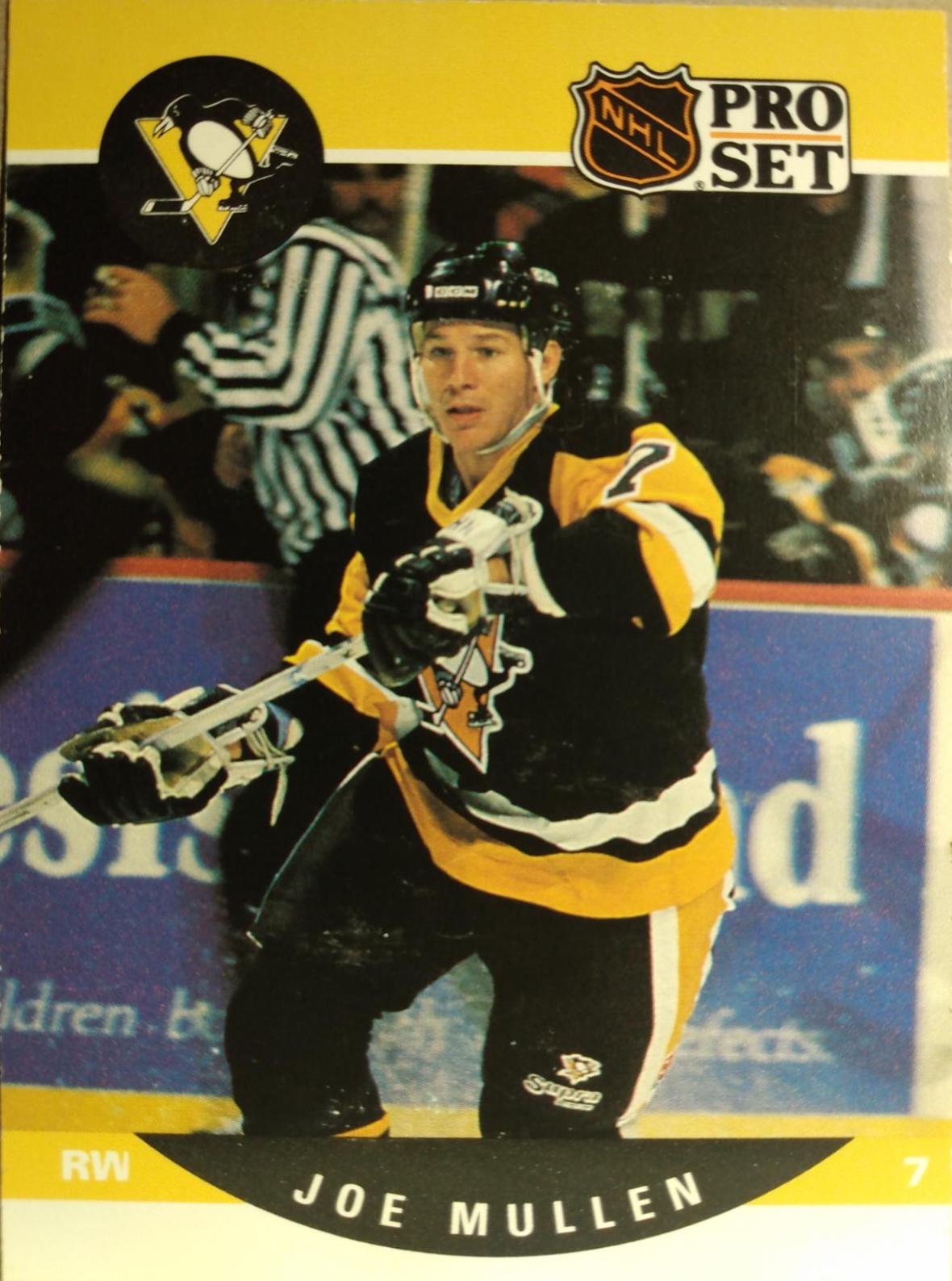 Joe Mullen #508 Hockey Cards 1990 Pro Set