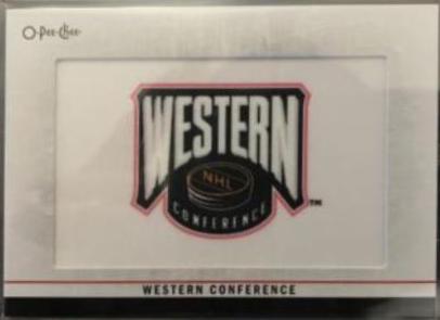 Western Conference #379 Hockey Cards 2023 O-Pee-Chee Team Logo Patch