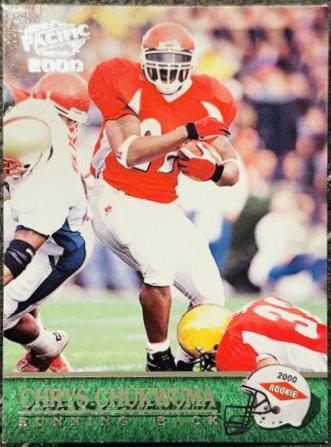 Chrys Chukwuma #409 Football Cards 2000 Pacific