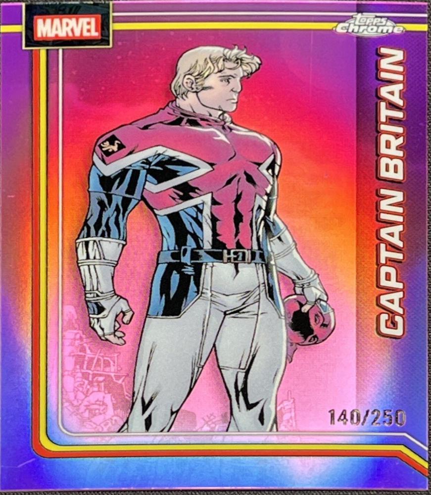 Captain Britain Pink Refractor