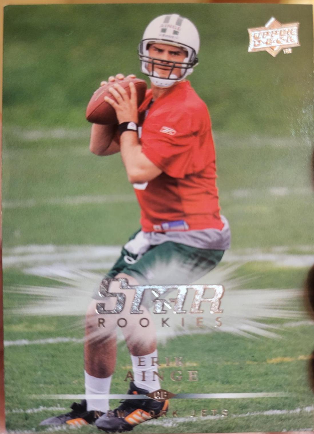 Erik Ainge #235 Football Cards 2008 Upper Deck