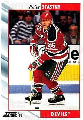 Peter Stastny #291 Hockey Cards 1992 Score