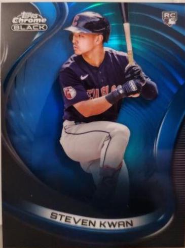Steven Kwan [Blue] #24