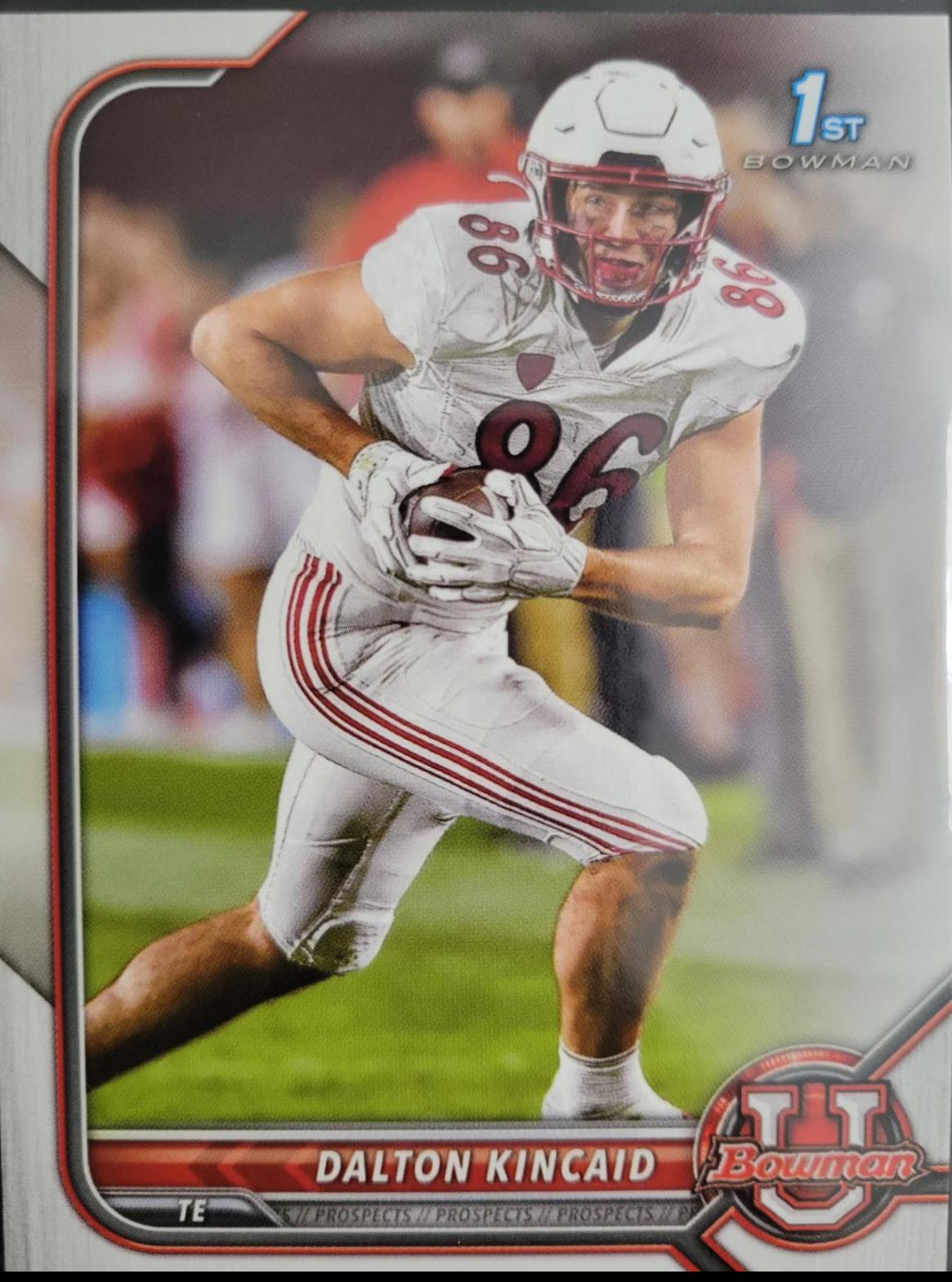 Dalton Kincaid #77 2021 Bowman University Football