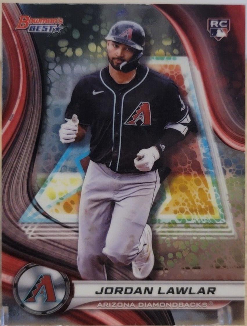 Jordan Lawlar #4 Baseball Cards 2024 Bowman's Best