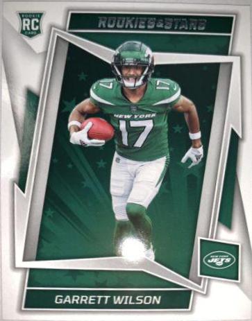 Garrett Wilson #111 Football Cards 2022 Panini Rookies & Stars