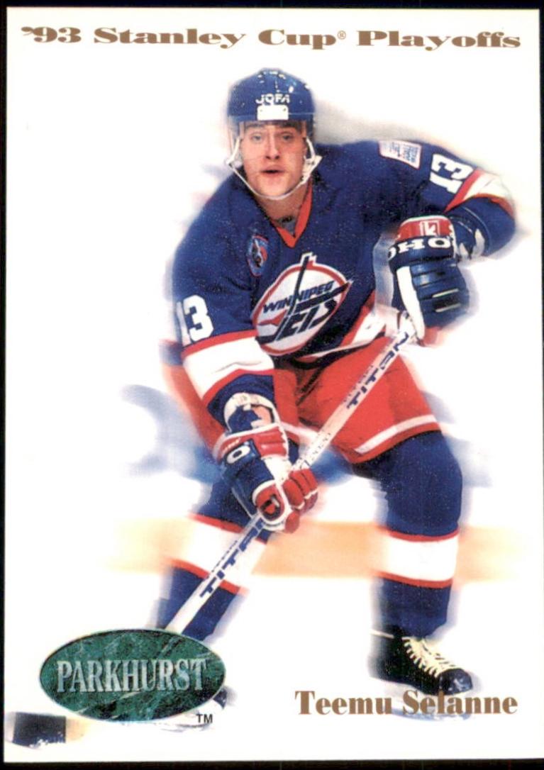 Teemu Selanne #500 1992-93 Parkhurst Hockey