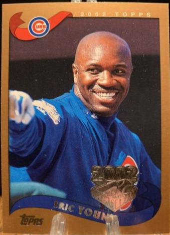 Eric Young #38 Baseball Cards 2002 Topps Opening Day