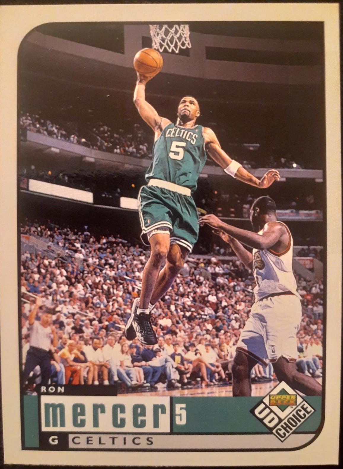 Ron Mercer #7 Basketball Cards 1998 UD Choice