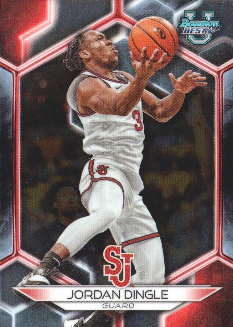 Jordan Dingle #77 2023-24 Bowman University Best Basketball