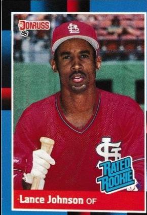 Lance Johnson #31 Baseball Cards 1988 Donruss