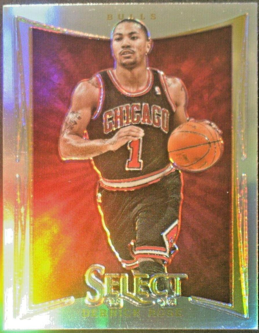 Derrick Rose Prizm #20 Basketball Cards 2012 Panini Select