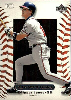 Chipper Jones #8 Baseball Cards 2000 Upper Deck Ovation