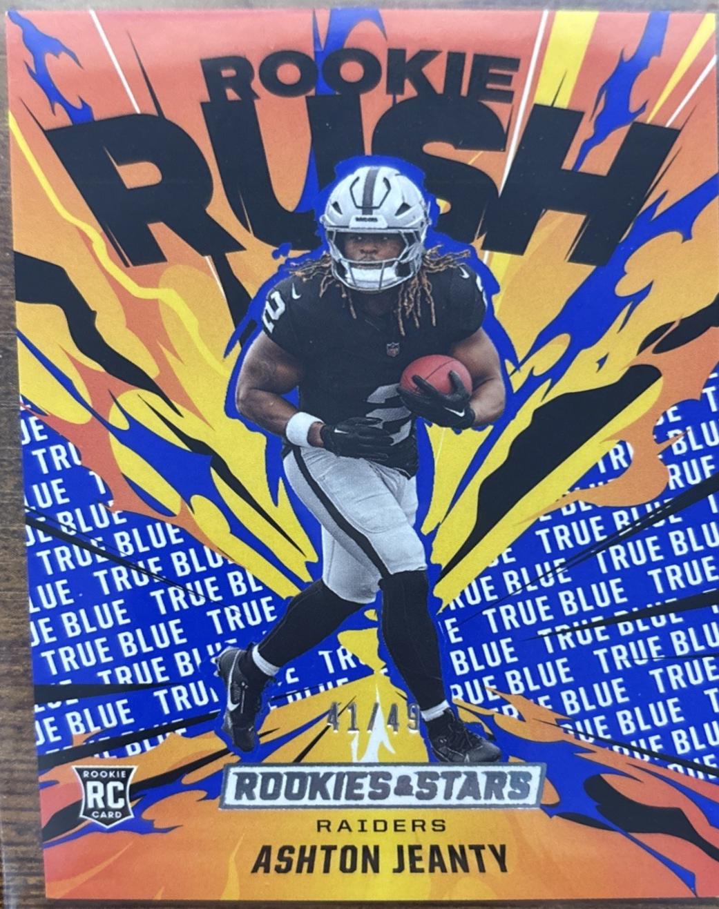 Ashton Jeanty [True Blue] #1