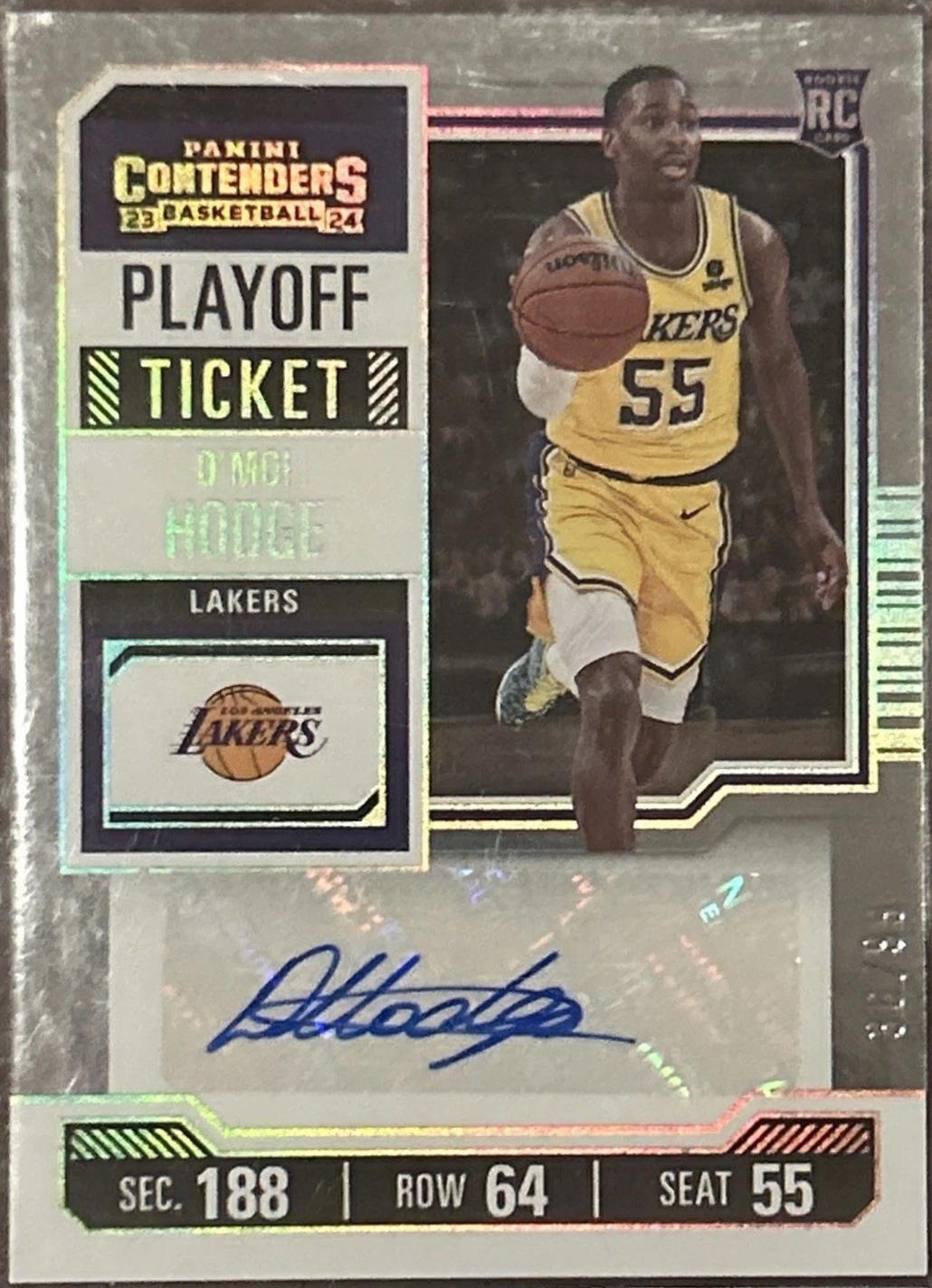 D'Moi Hodge #147 2023 Panini Contenders Basketball