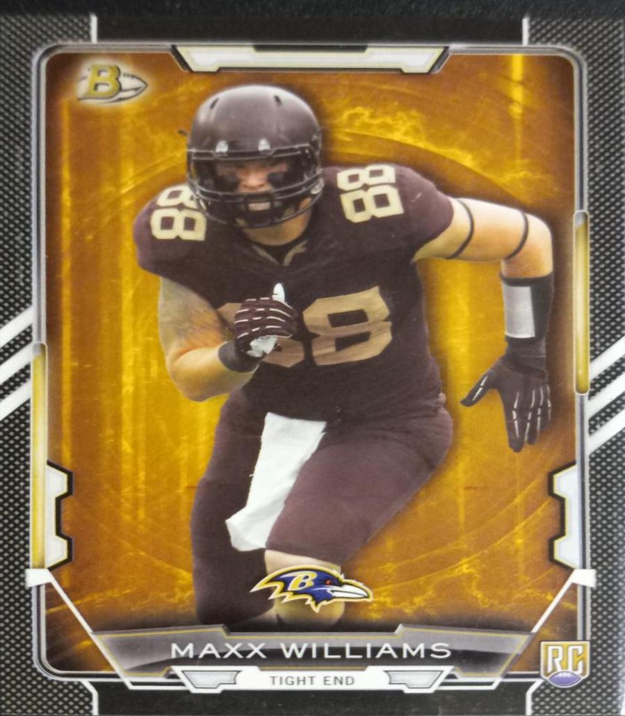 Maxx Williams #79 Football Cards 2015 Bowman