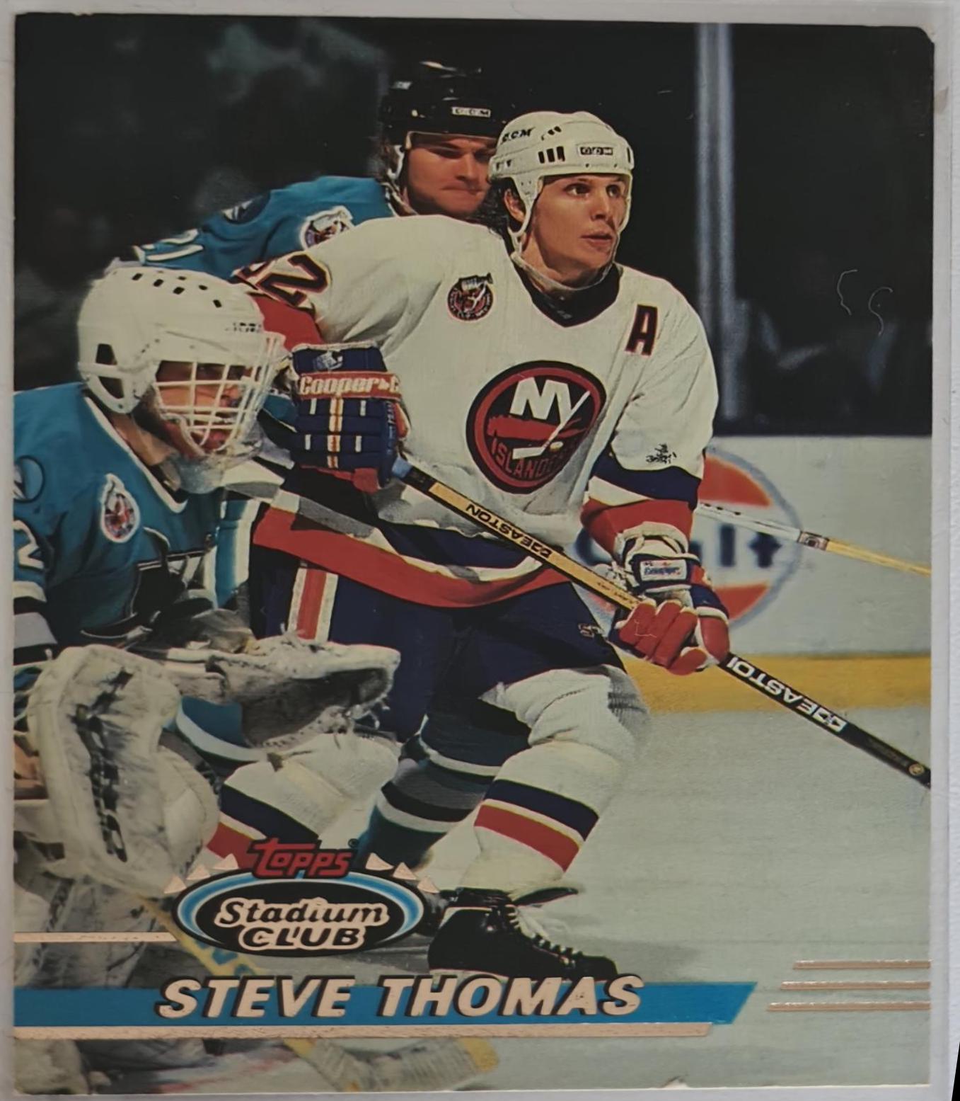 Steve Thomas #195 Hockey Cards 1993 Stadium Club