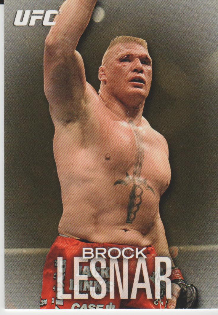 Brock Lesnar #80 Ufc Cards 2012 Topps UFC Knockout