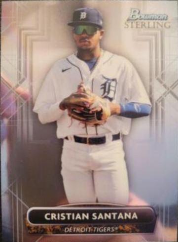 Cristian Santana #BSP-94 2022 Bowman Sterling Baseball