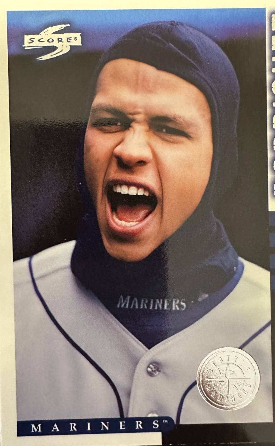 Alex Rodriguez #2 Baseball Cards 1997 Pinnacle Team