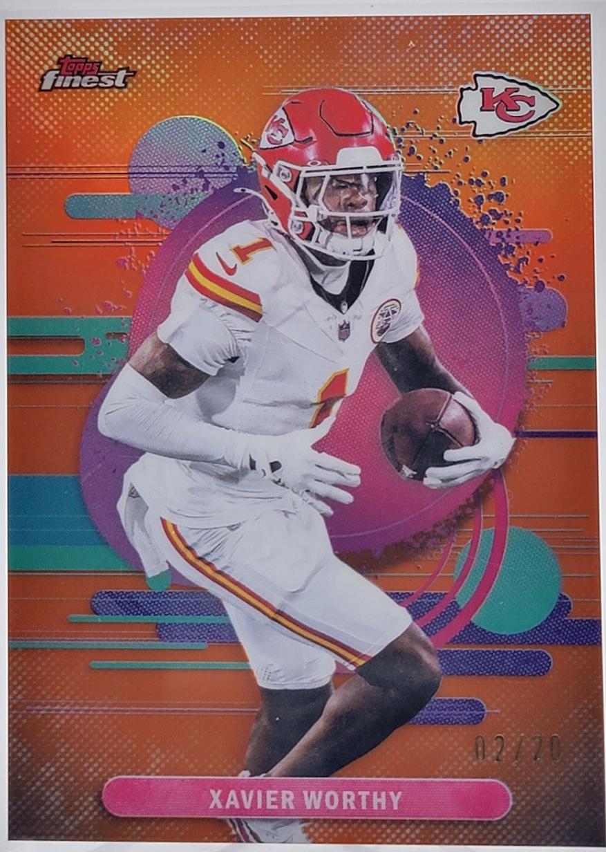 Xavier Worthy [Orange Refractor] #168