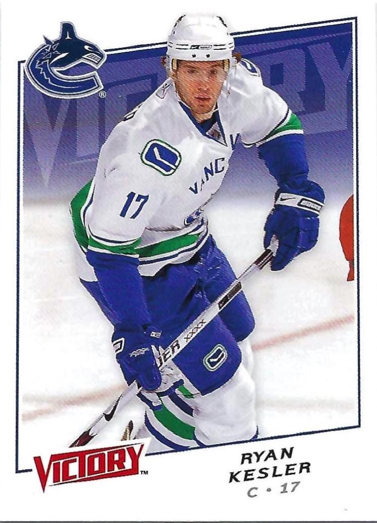Ryan Kesler #10 Hockey Cards 2008 Upper Deck Victory