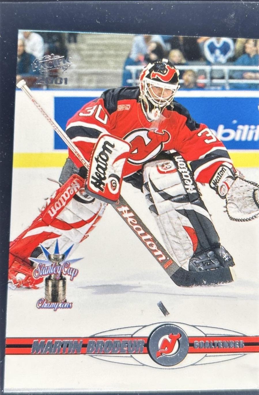 Martin Brodeur #232 2000-01 Pacific Hockey
