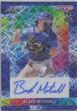 Blake Mitchell #BA-BM1 2023 Leaf Vivid Autograph Baseball