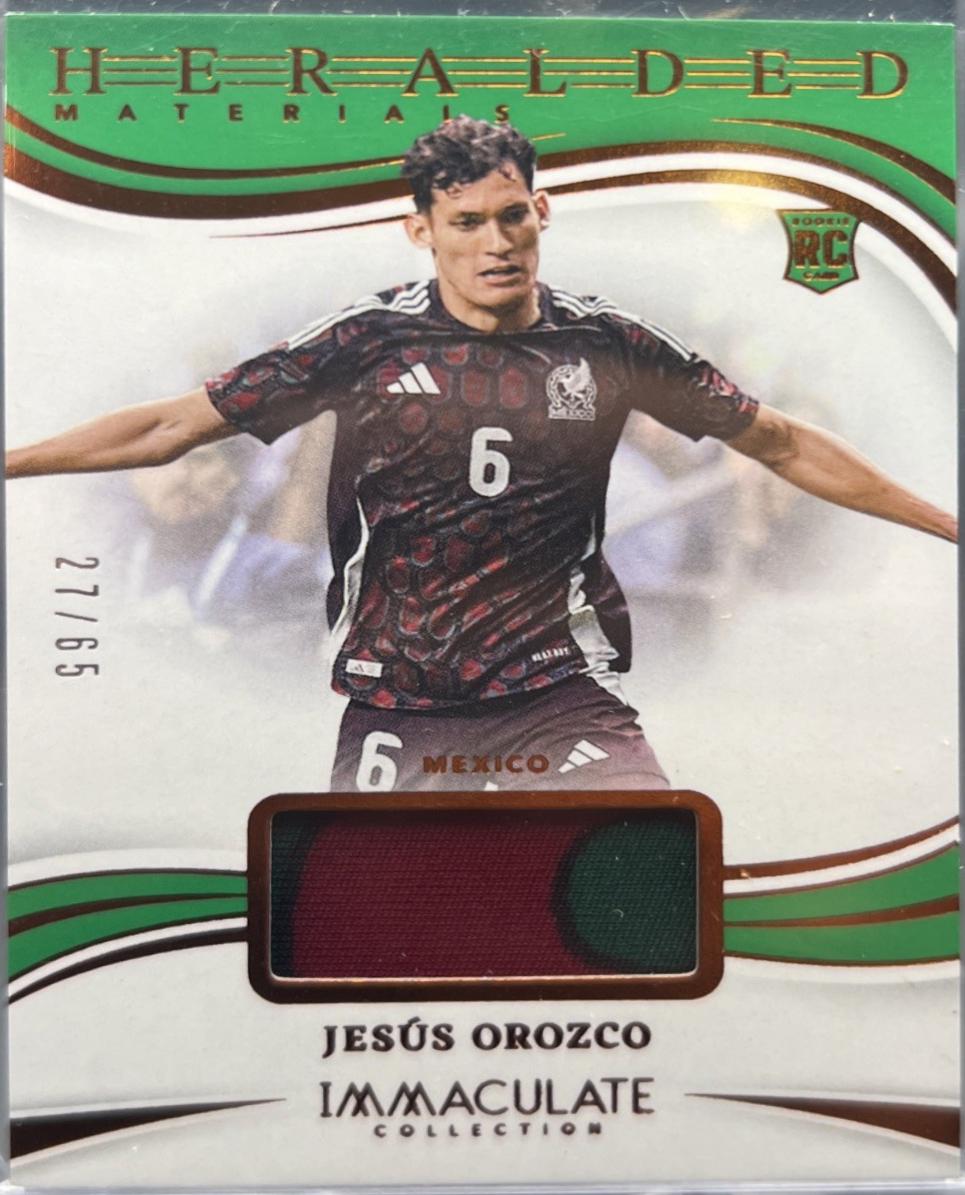 Jesus Orozco #36 Prices | 2024 Panini Immaculate Heralded