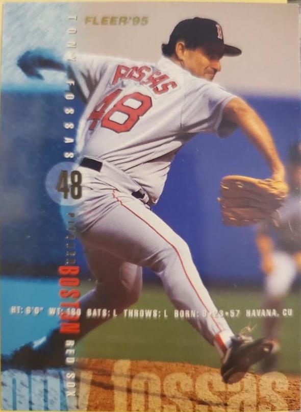 Tony Fossas #30 Baseball Cards 1995 Fleer