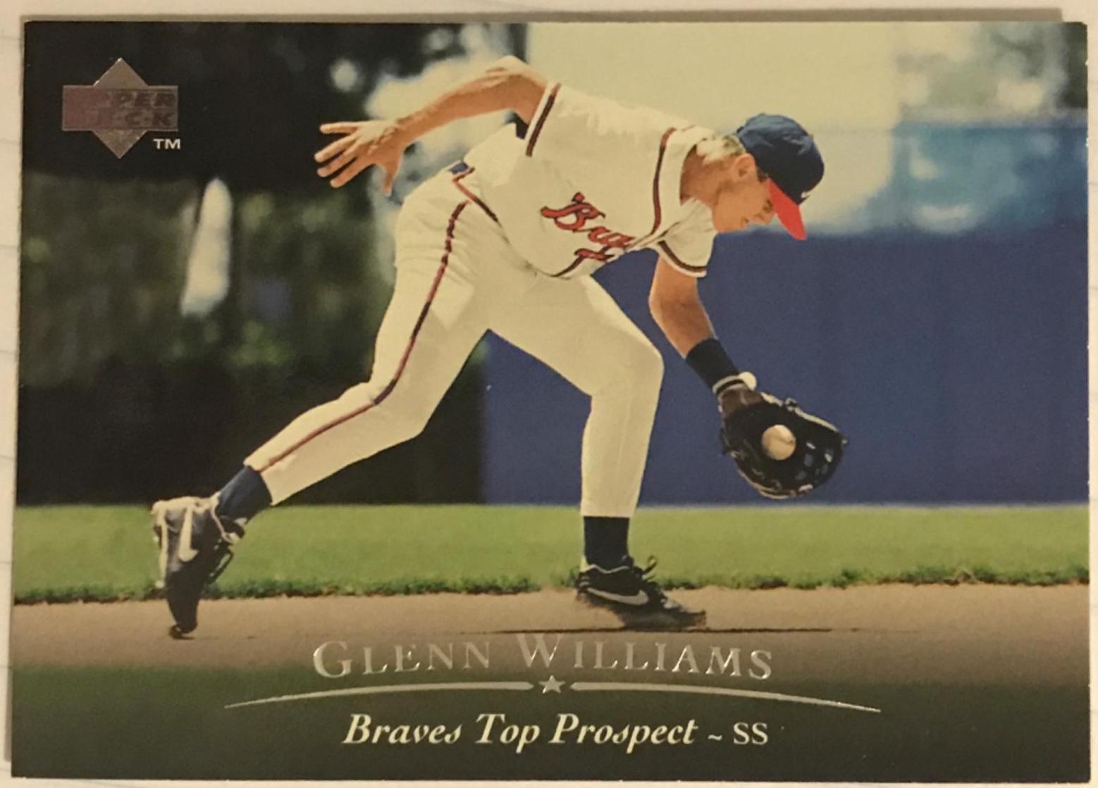 Glenn Williams #34 Baseball Cards 1994 Upper Deck Top Prospects