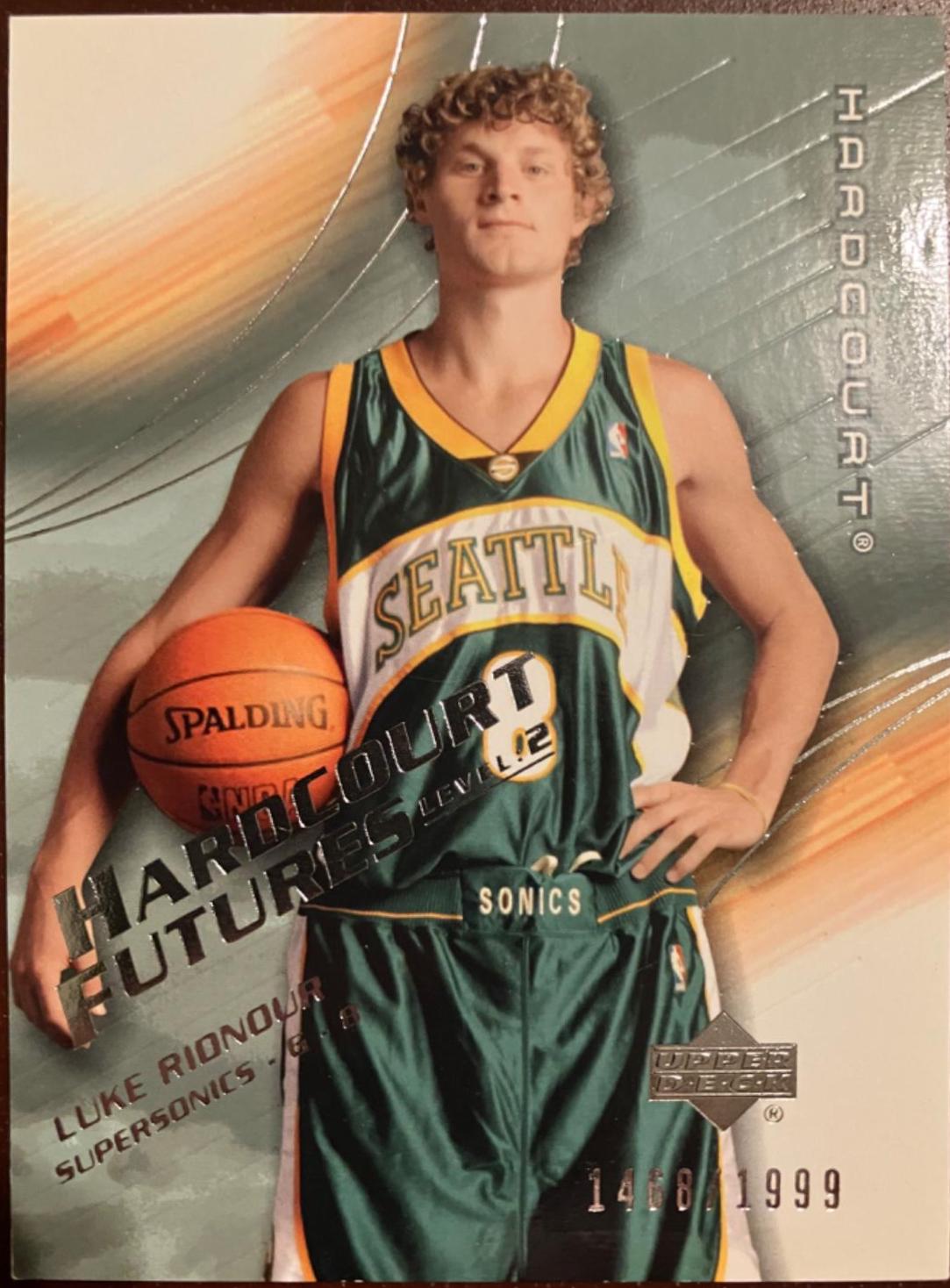 Luke Ridnour #98 Basketball Cards 2003 Upper Deck Hardcourt