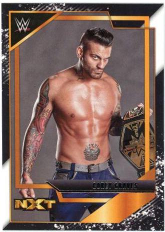 Corey Graves #24 Wrestling Cards 2022 Panini NXT WWE NXT Gold