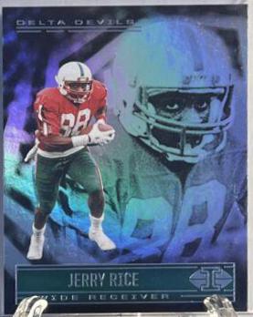 Jerry Rice #1 Football Cards 2022 Panini Chronicles Draft Picks Illusions