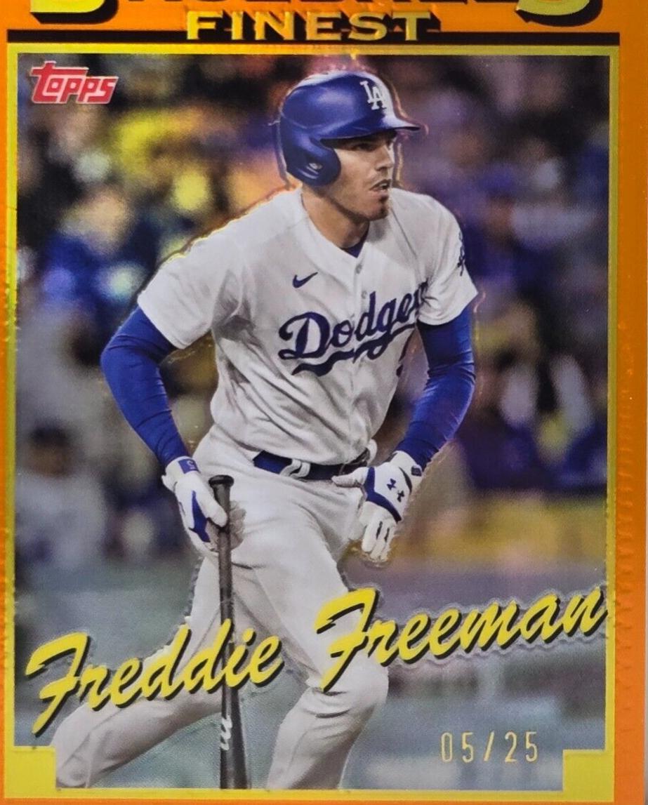 Freddie Freeman [Orange Refractor] #93-4