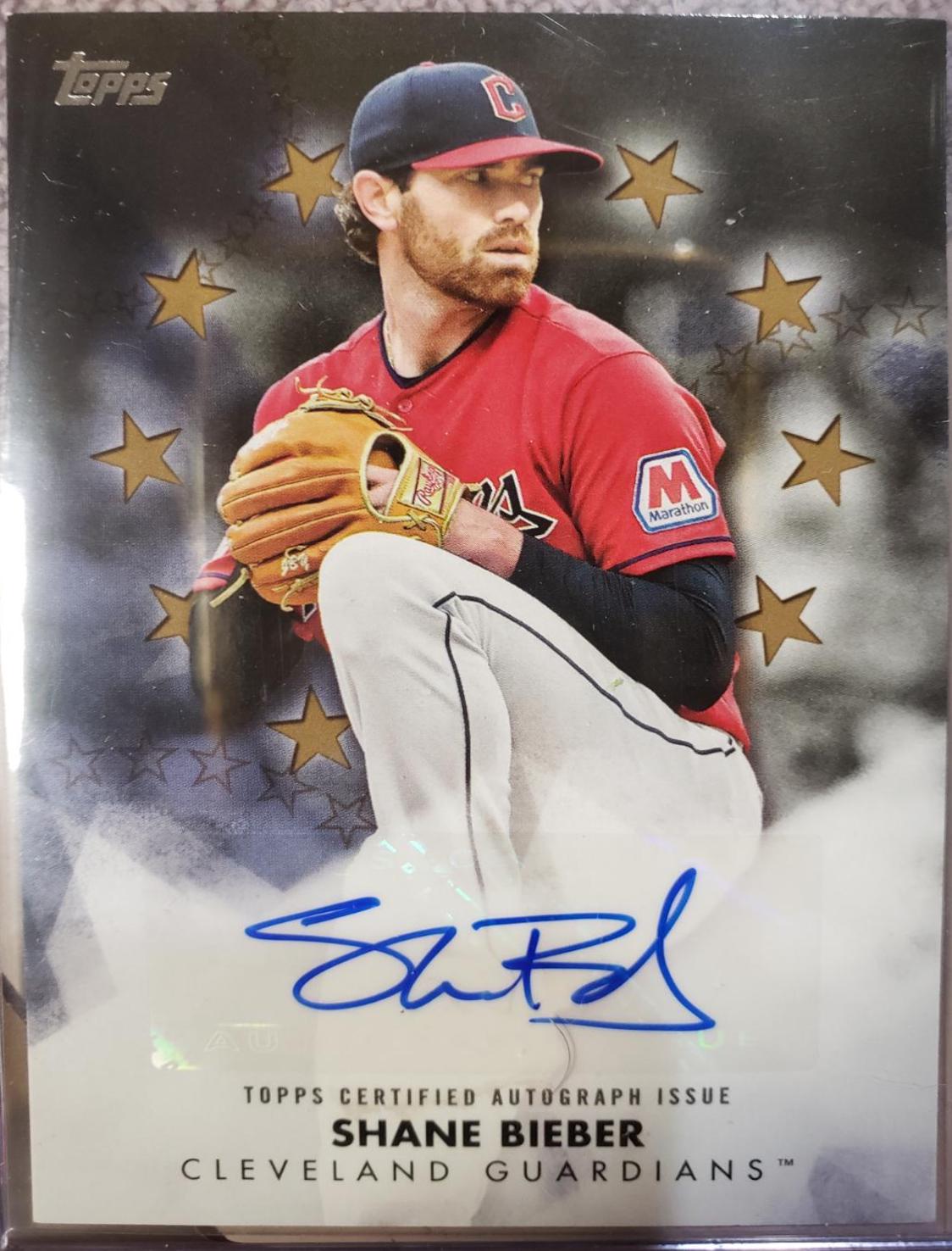 Shane Bieber [Gold] #BSA2-SB