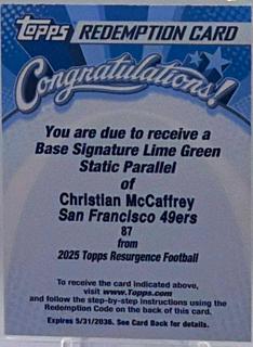 Christian McCaffrey