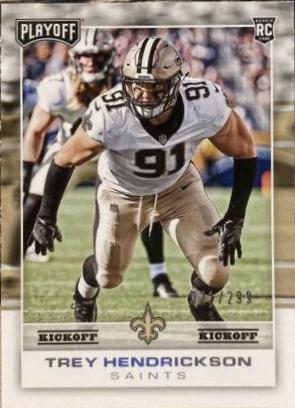 Trey Hendrickson #295 Football Cards 2017 Panini Playoff