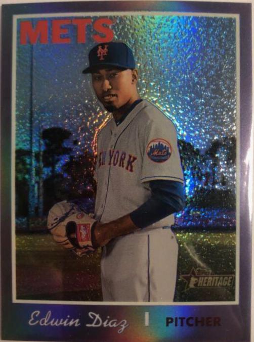 Edwin Diaz #THC-451 2019 Topps Heritage Baseball