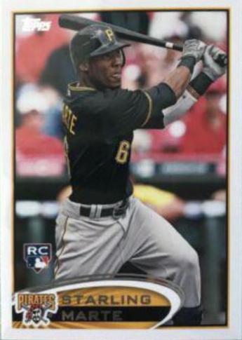 Starling Marte #US109 Baseball Cards 2012 Topps Update
