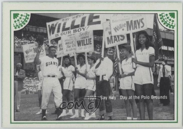 Willie Mays #5 1983 Asa The Willie Mays Story Baseball