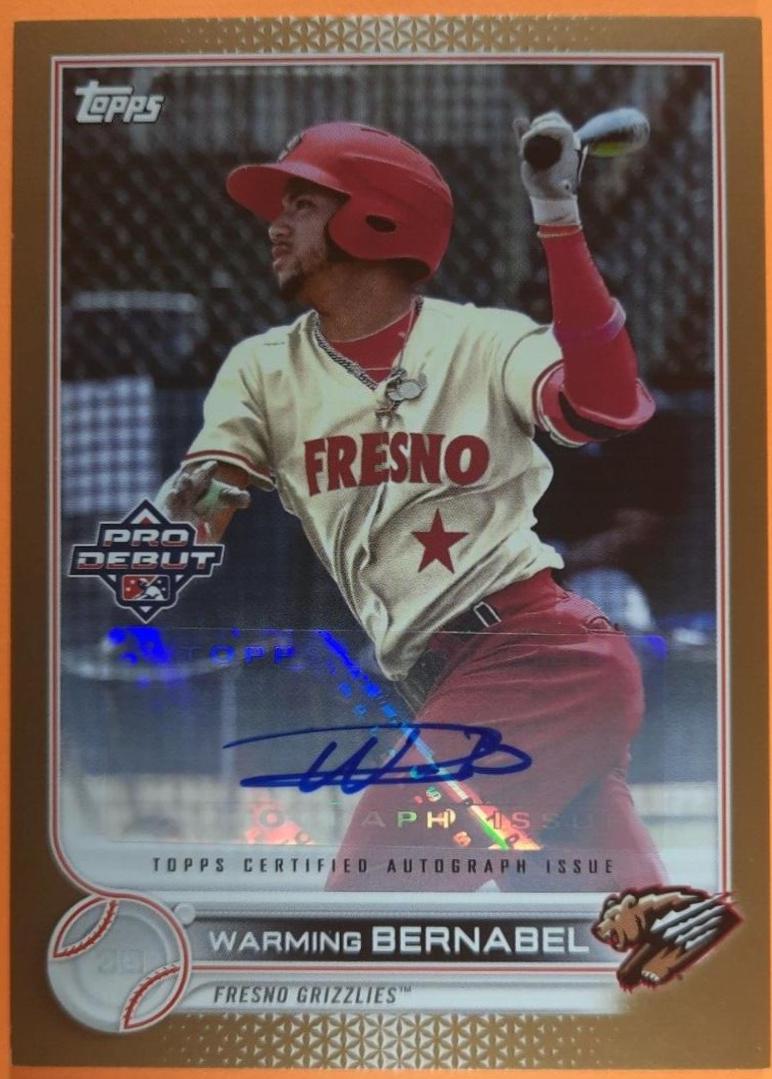Warming Bernabel [Autograph Gold] #PD-130