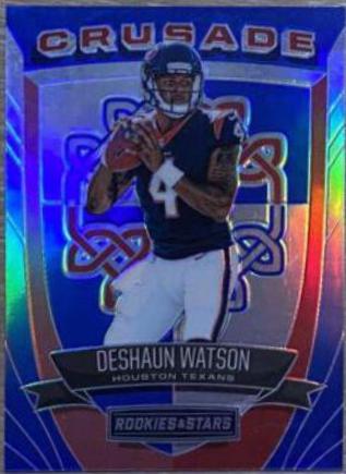 Deshaun Watson #6 Football Cards 2017 Panini Rookies & Stars Crusade
