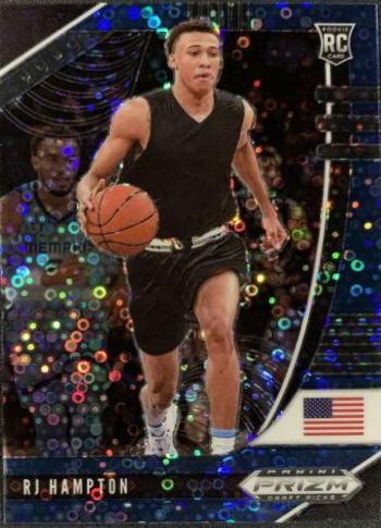 RJ Hampton #PA-RJ 2020 Panini Prizm Draft Picks Basketball Prospect Autographs