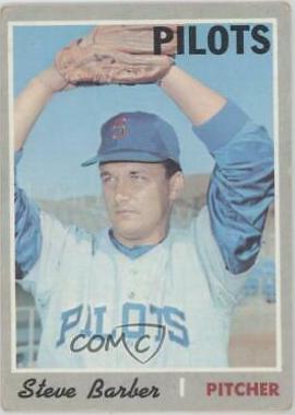 Steve Barber #224 1970 Topps Baseball