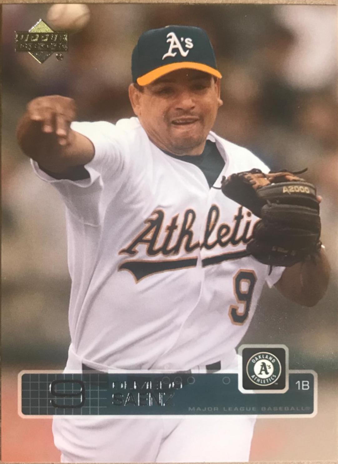 Olmedo Saenz #42 Baseball Cards 2003 Upper Deck